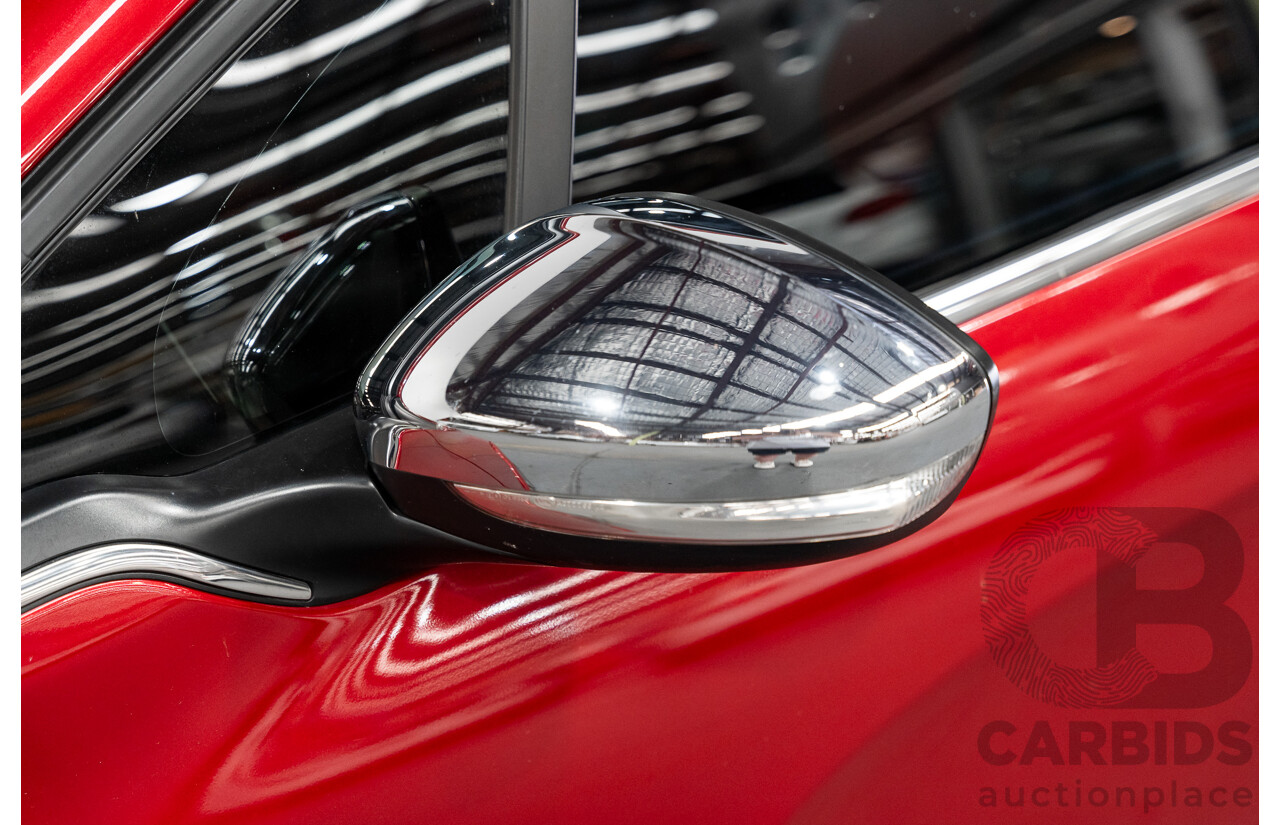 12/2015 Peugeot 208 GTi FWD 3D Hatchback Ruby Red Metallic Turbo 1.6L