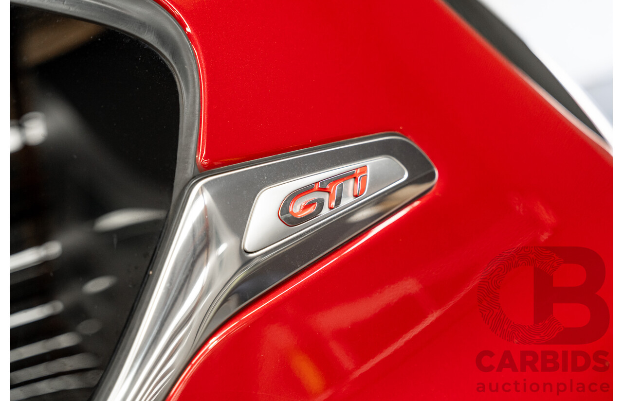 12/2015 Peugeot 208 GTi FWD 3D Hatchback Ruby Red Metallic Turbo 1.6L
