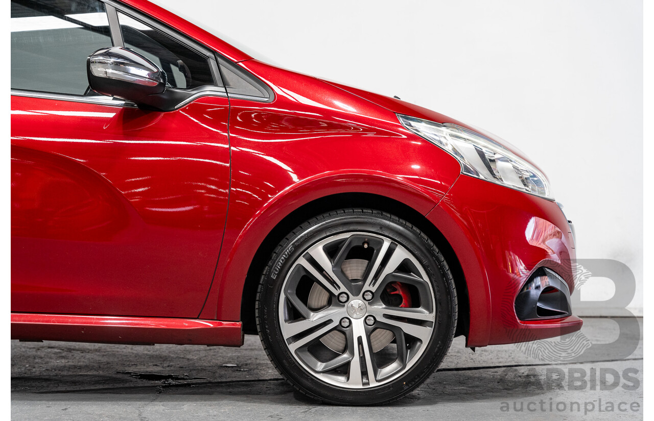 12/2015 Peugeot 208 GTi FWD 3D Hatchback Ruby Red Metallic Turbo 1.6L