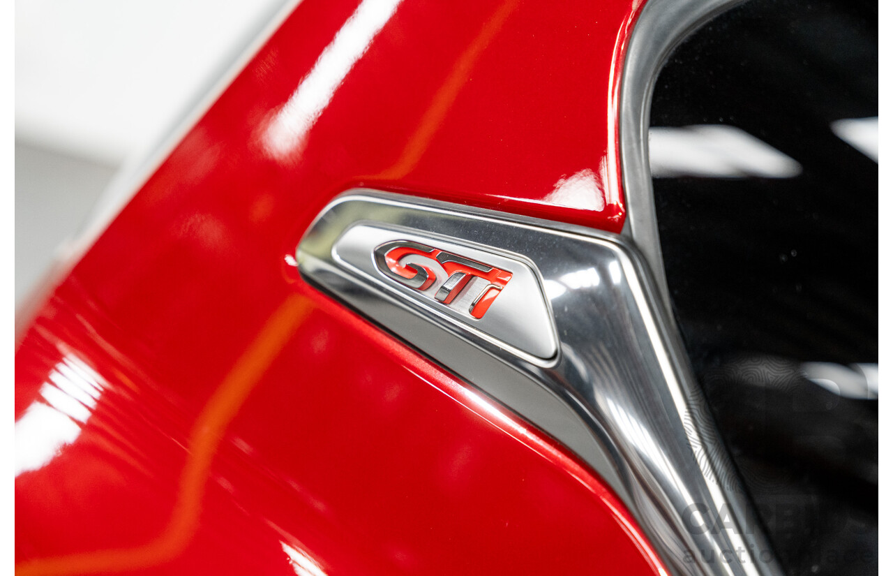 12/2015 Peugeot 208 GTi FWD 3D Hatchback Ruby Red Metallic Turbo 1.6L