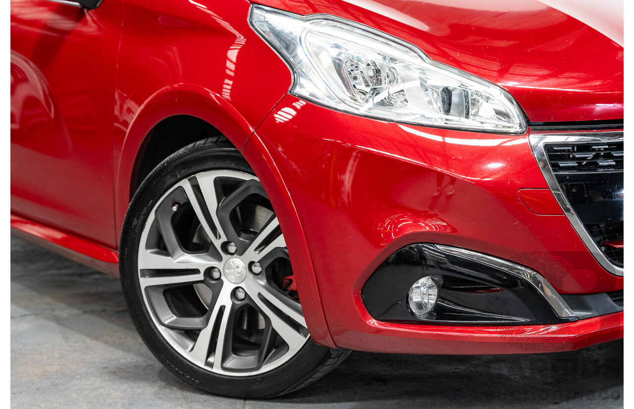 12/2015 Peugeot 208 GTi FWD 3D Hatchback Ruby Red Metallic Turbo 1.6L