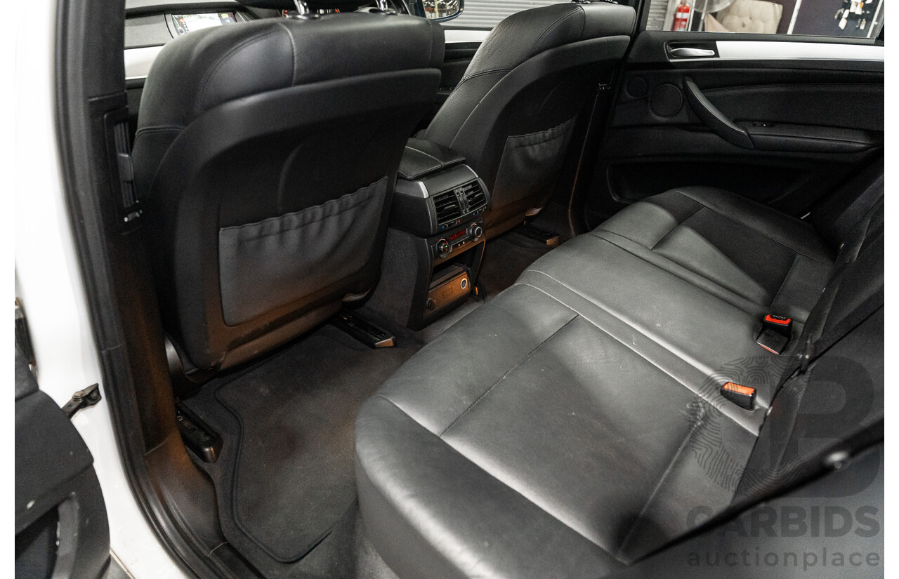 04/2013 BMW X5 M50d 4x4 E70 MY12 Upgrade 4D Wagon Alpine White Triple Turbo Diesel 3.0L