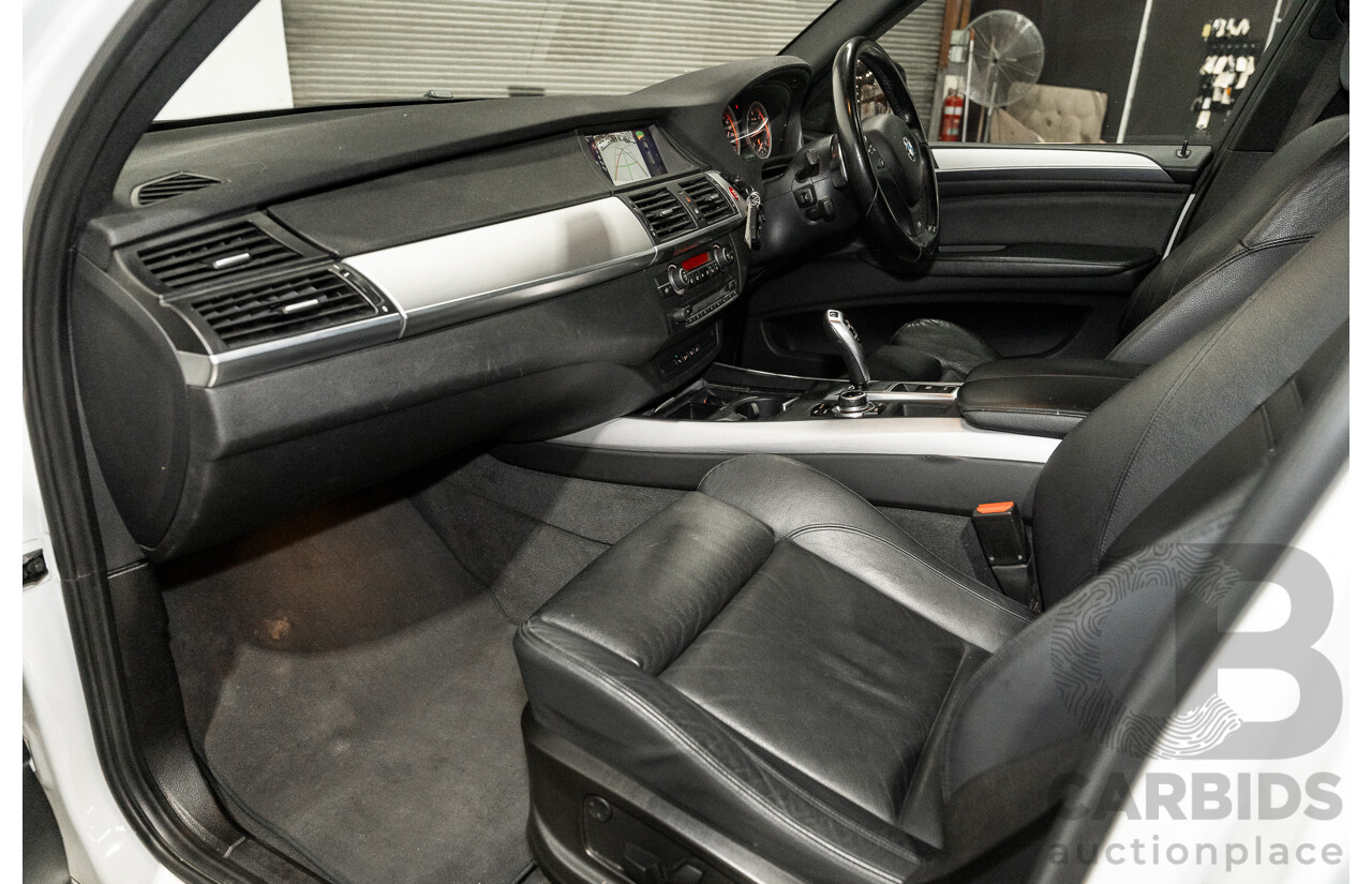 04/2013 BMW X5 M50d 4x4 E70 MY12 Upgrade 4D Wagon Alpine White Triple Turbo Diesel 3.0L