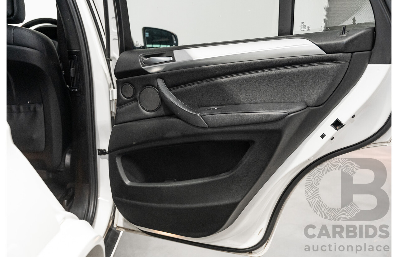 04/2013 BMW X5 M50d 4x4 E70 MY12 Upgrade 4D Wagon Alpine White Triple Turbo Diesel 3.0L