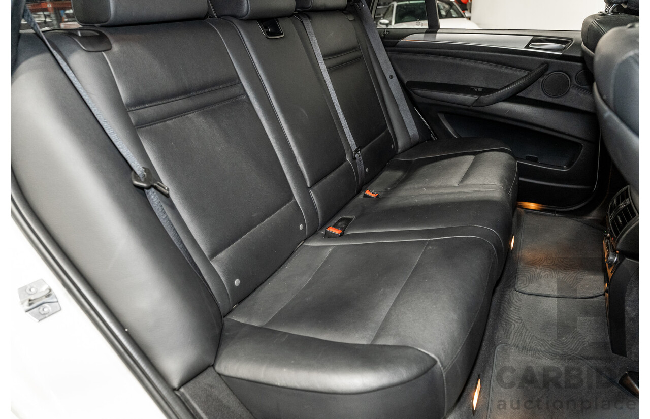 04/2013 BMW X5 M50d 4x4 E70 MY12 Upgrade 4D Wagon Alpine White Triple Turbo Diesel 3.0L