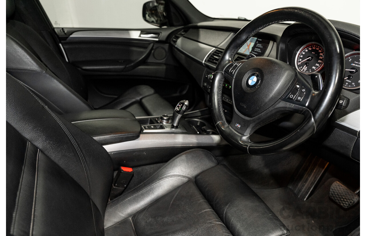 04/2013 BMW X5 M50d 4x4 E70 MY12 Upgrade 4D Wagon Alpine White Triple Turbo Diesel 3.0L