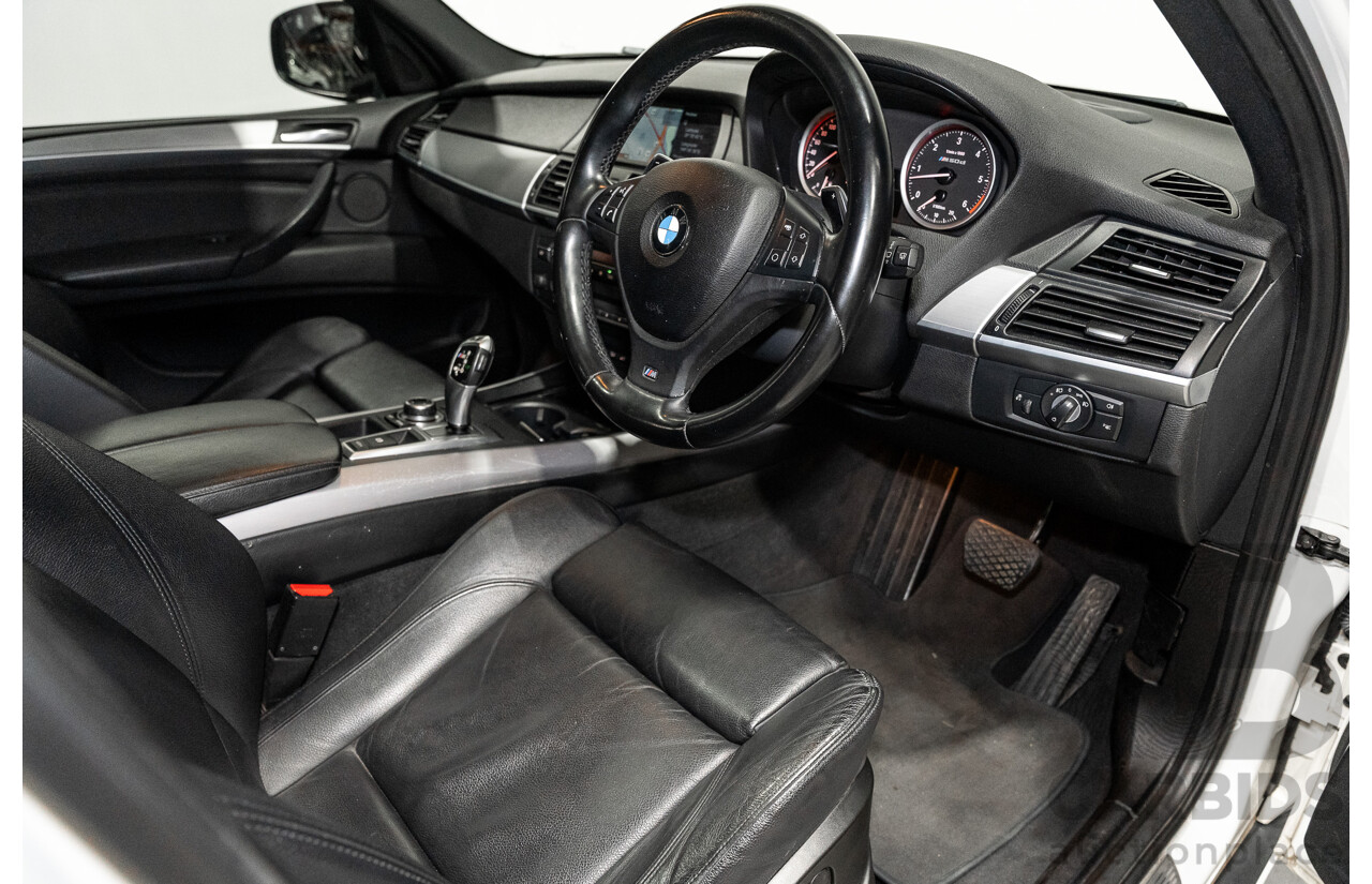 04/2013 BMW X5 M50d 4x4 E70 MY12 Upgrade 4D Wagon Alpine White Triple Turbo Diesel 3.0L