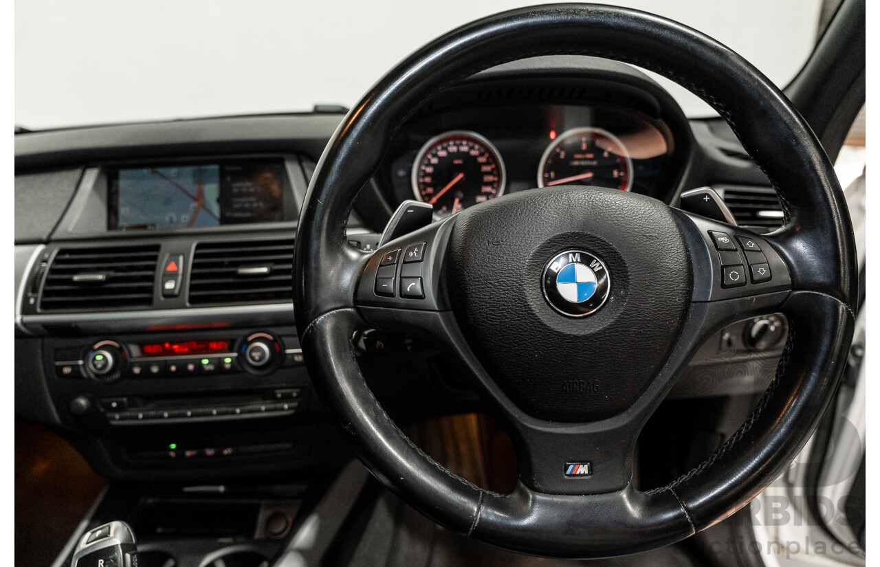 04/2013 BMW X5 M50d 4x4 E70 MY12 Upgrade 4D Wagon Alpine White Triple Turbo Diesel 3.0L