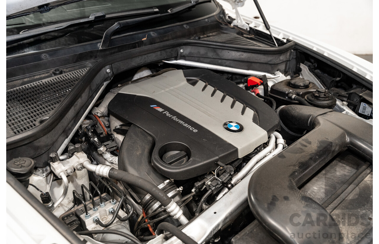 04/2013 BMW X5 M50d 4x4 E70 MY12 Upgrade 4D Wagon Alpine White Triple Turbo Diesel 3.0L