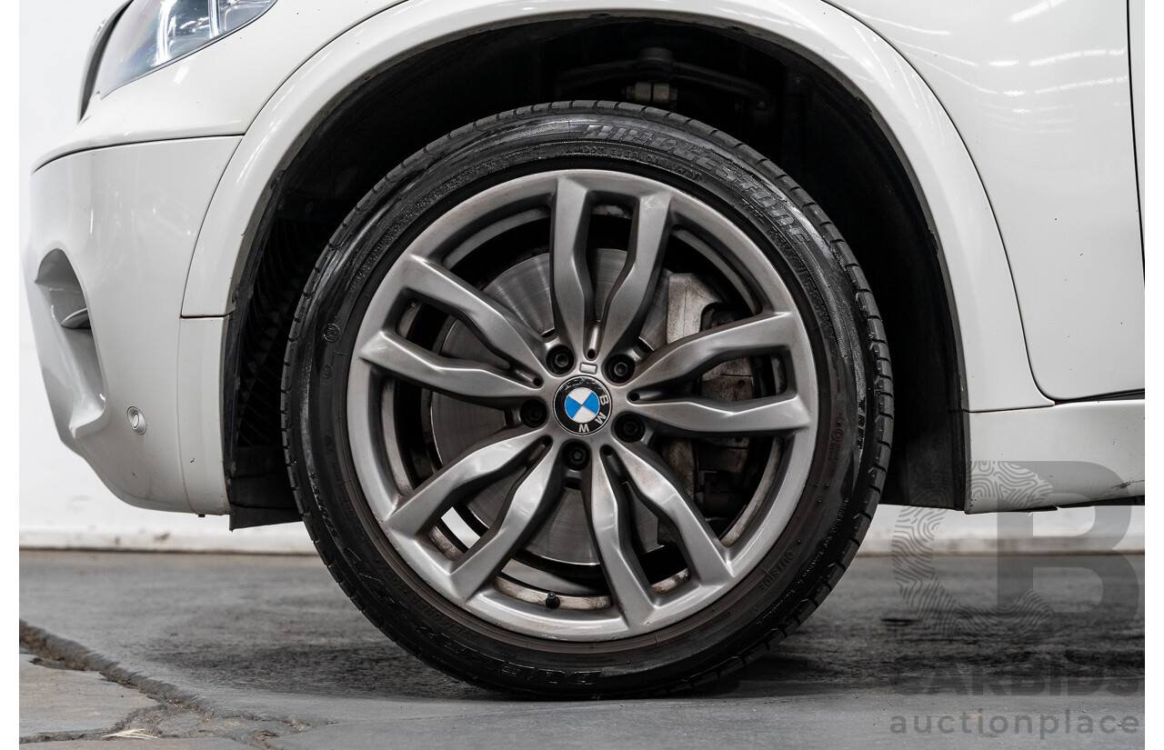04/2013 BMW X5 M50d 4x4 E70 MY12 Upgrade 4D Wagon Alpine White Triple Turbo Diesel 3.0L