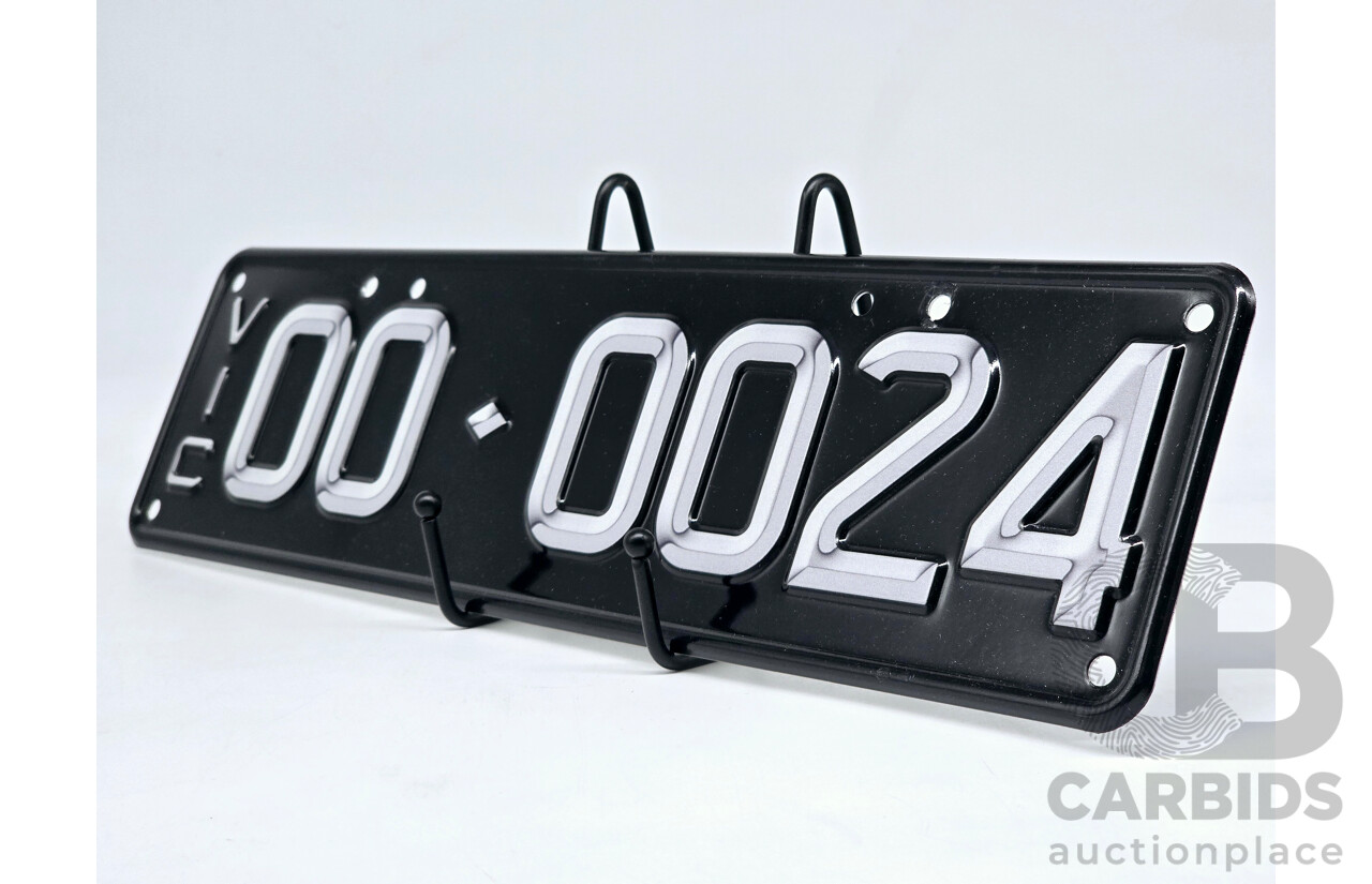 Victorian VIC Custom 6 - Digit Alpha/Numeric Number Plate OO.0024