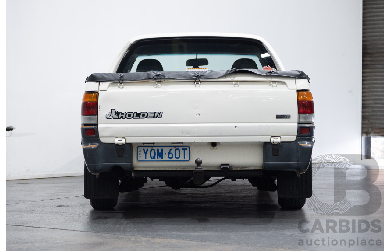 08/1990 Holden Commodore VG 2d Utility White Turbo V8 LS1 5.7L - Modified