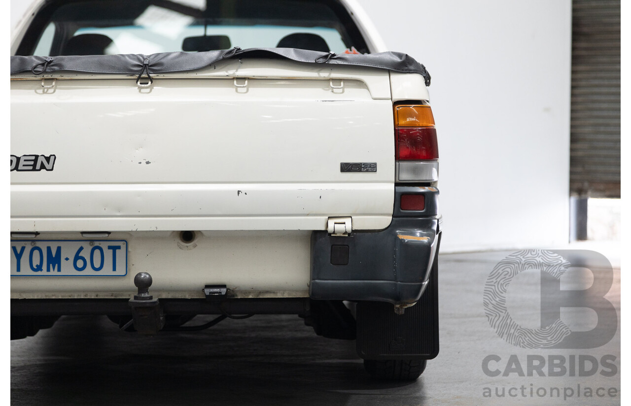 08/1990 Holden Commodore VG 2d Utility White Turbo V8 LS1 5.7L - Modified