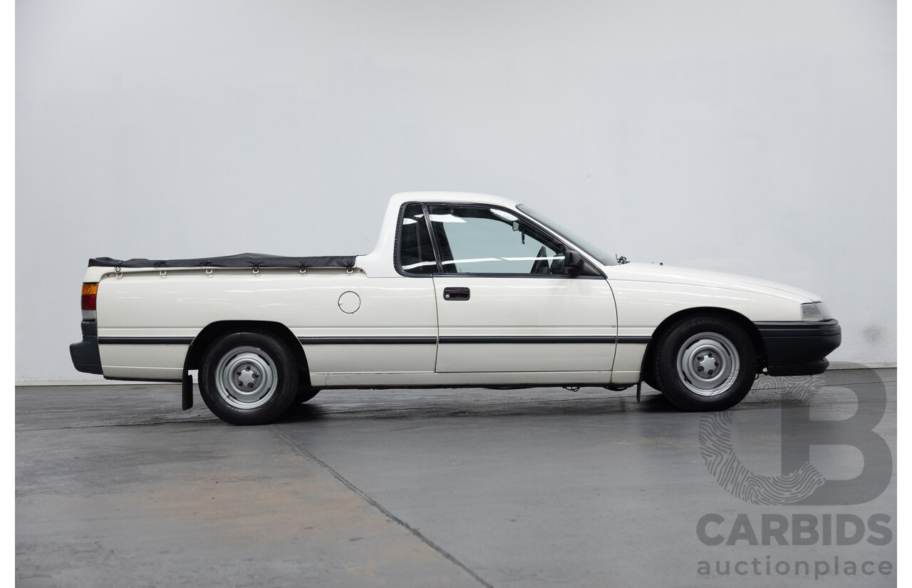 08/1990 Holden Commodore VG 2d Utility White Turbo V8 LS1 5.7L - Modified