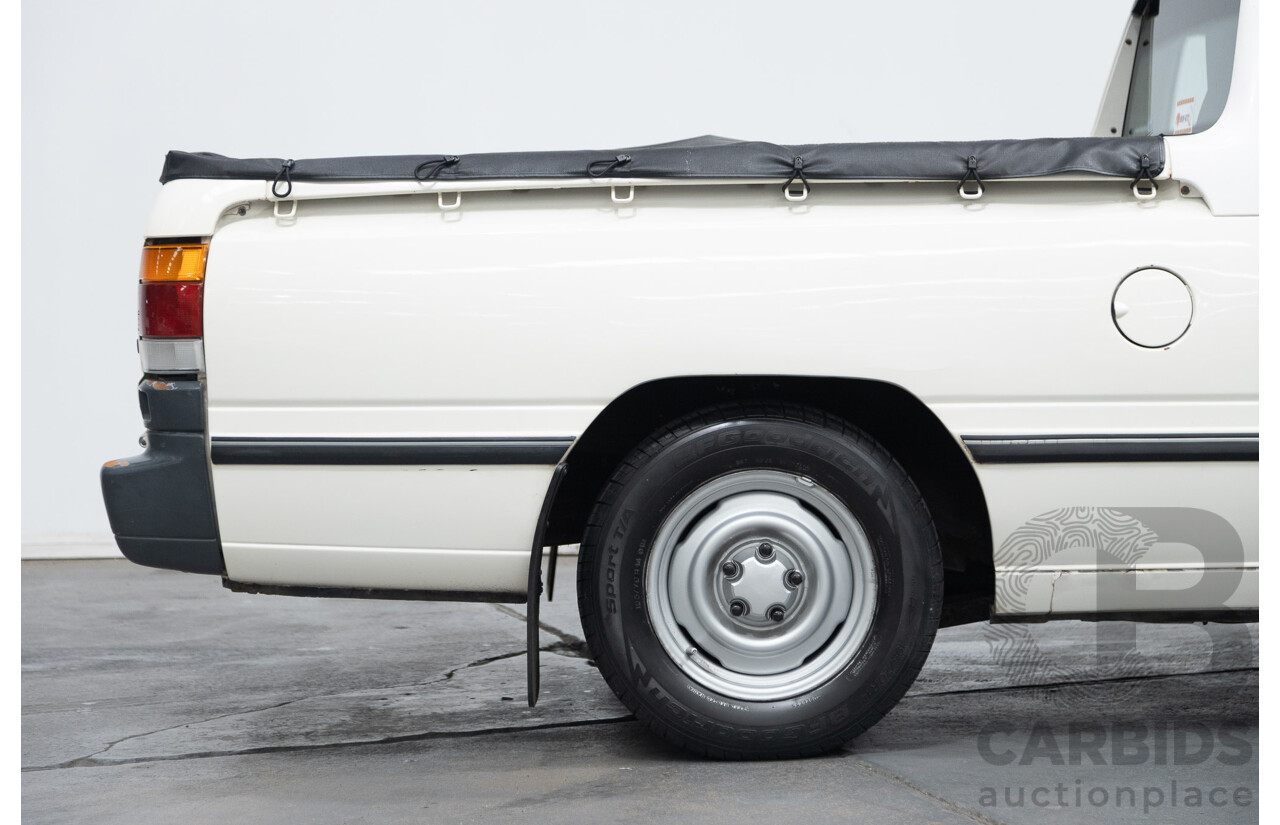 08/1990 Holden Commodore VG 2d Utility White Turbo V8 LS1 5.7L - Modified