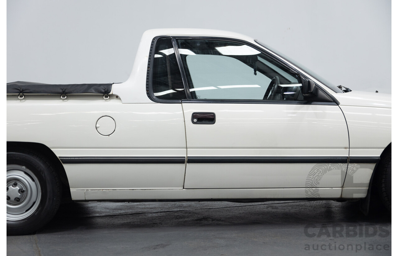 08/1990 Holden Commodore VG 2d Utility White Turbo V8 LS1 5.7L - Modified