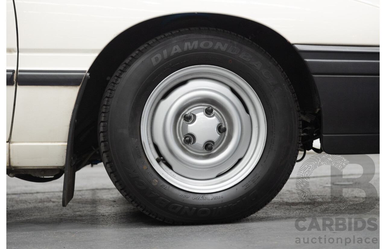 08/1990 Holden Commodore VG 2d Utility White Turbo V8 LS1 5.7L - Modified