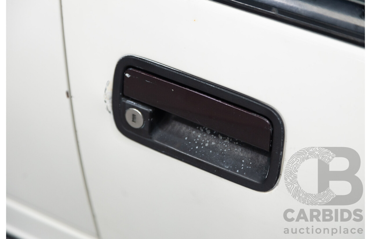 08/1990 Holden Commodore VG 2d Utility White Turbo V8 LS1 5.7L - Modified