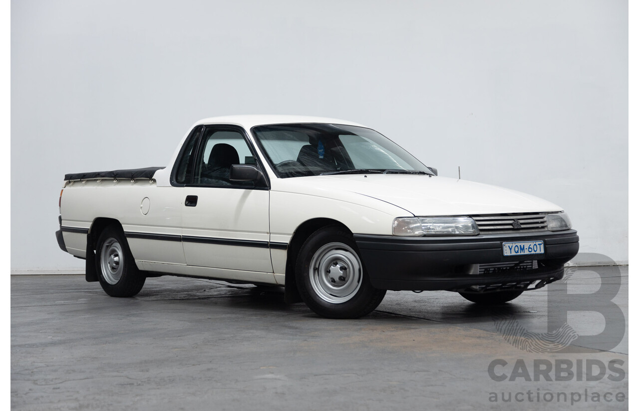 08/1990 Holden Commodore VG 2d Utility White Turbo V8 LS1 5.7L - Modified
