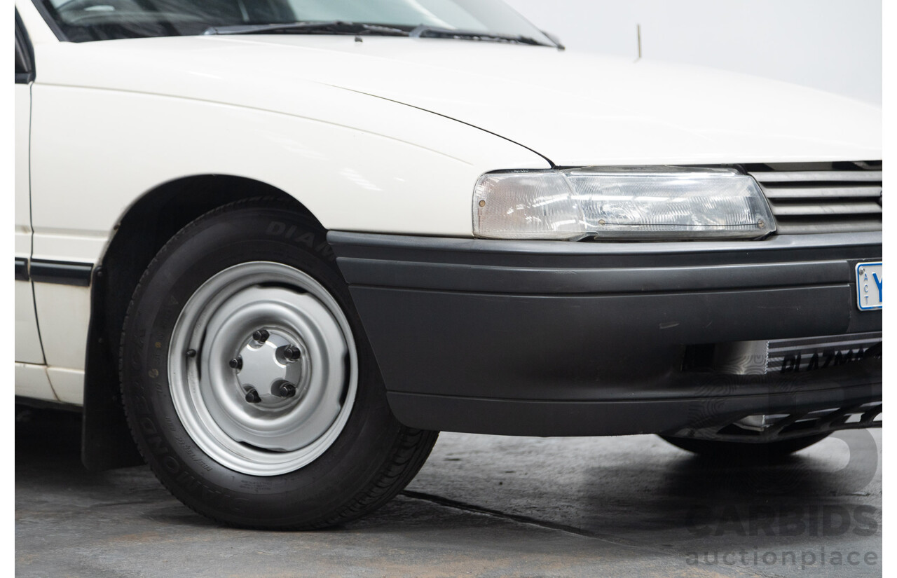 08/1990 Holden Commodore VG 2d Utility White Turbo V8 LS1 5.7L - Modified