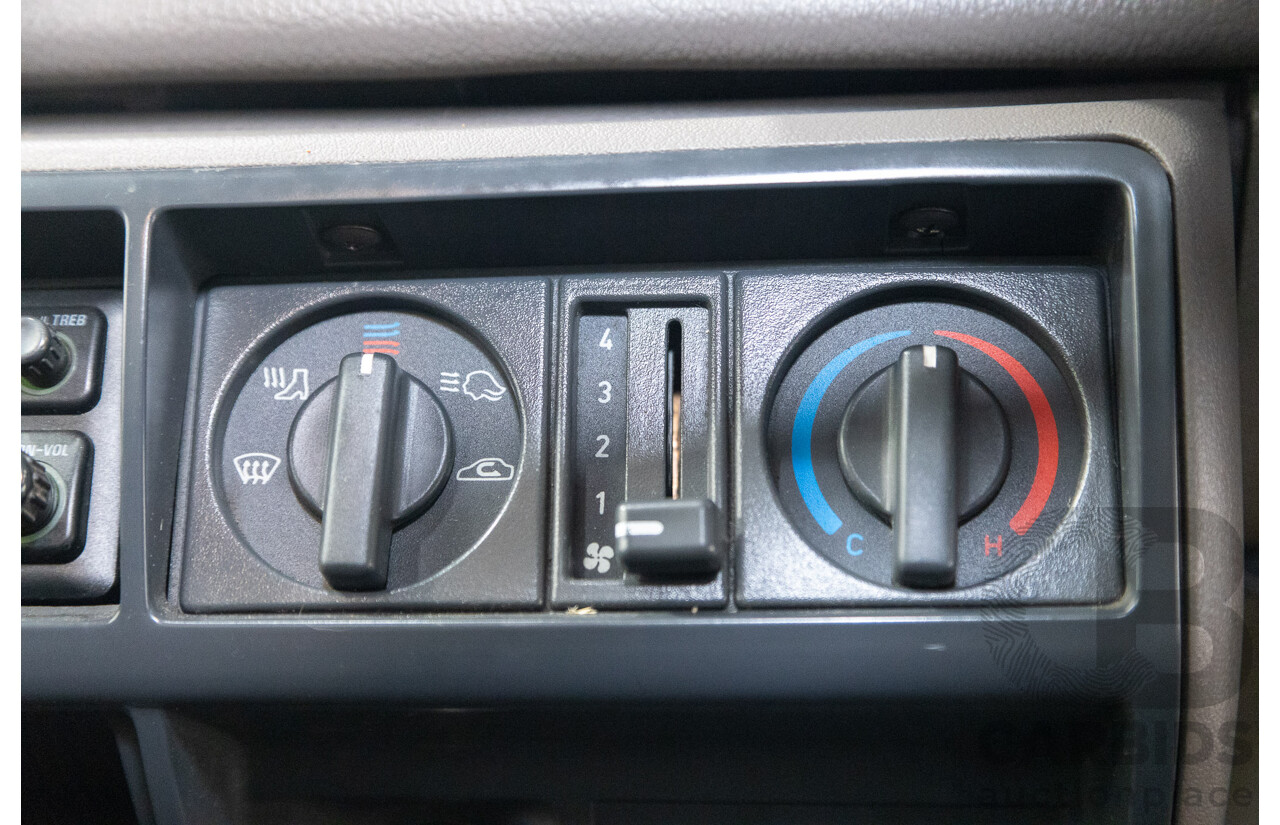 08/1990 Holden Commodore VG 2d Utility White Turbo V8 LS1 5.7L - Modified