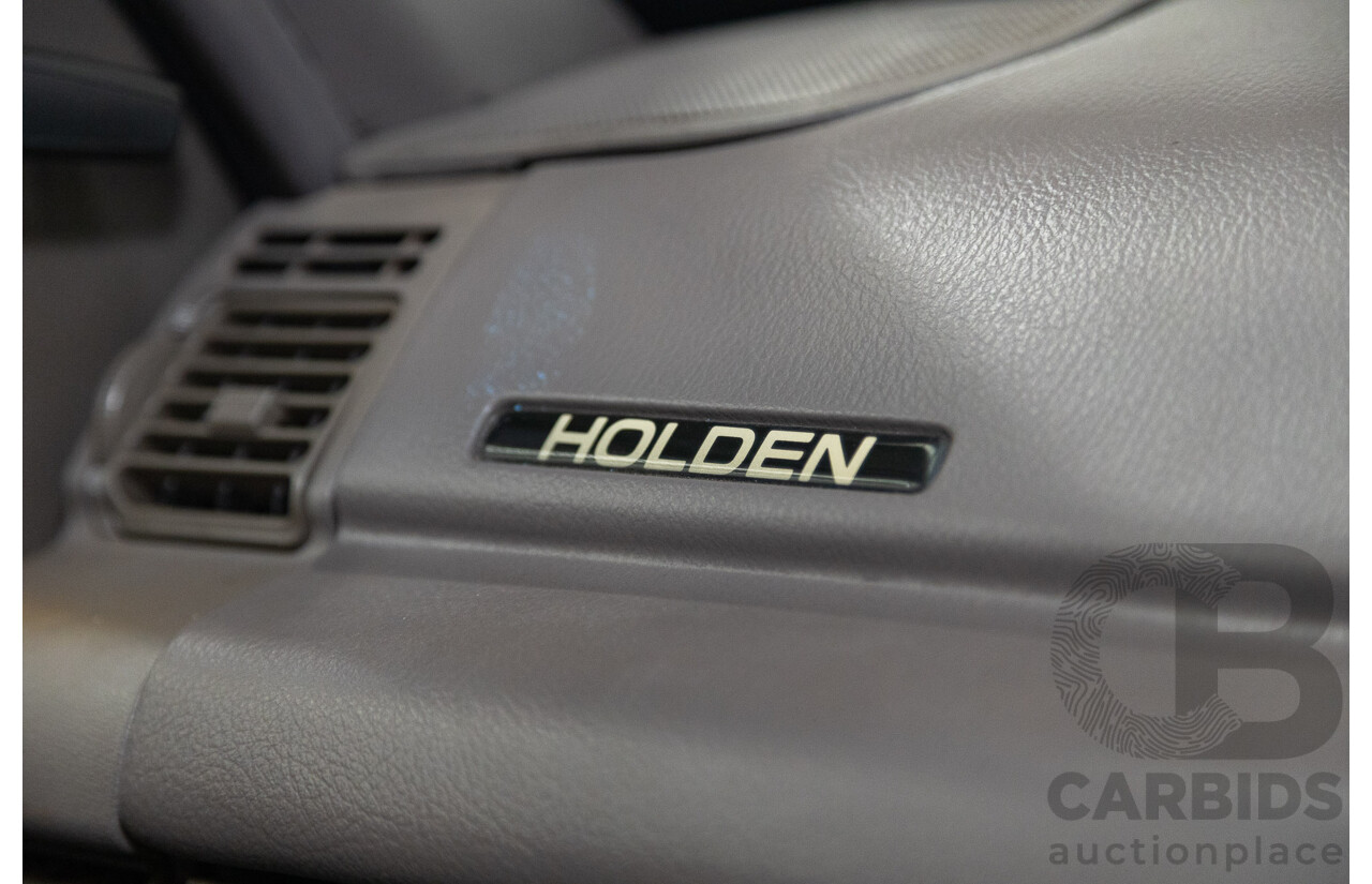 08/1990 Holden Commodore VG 2d Utility White Turbo V8 LS1 5.7L - Modified