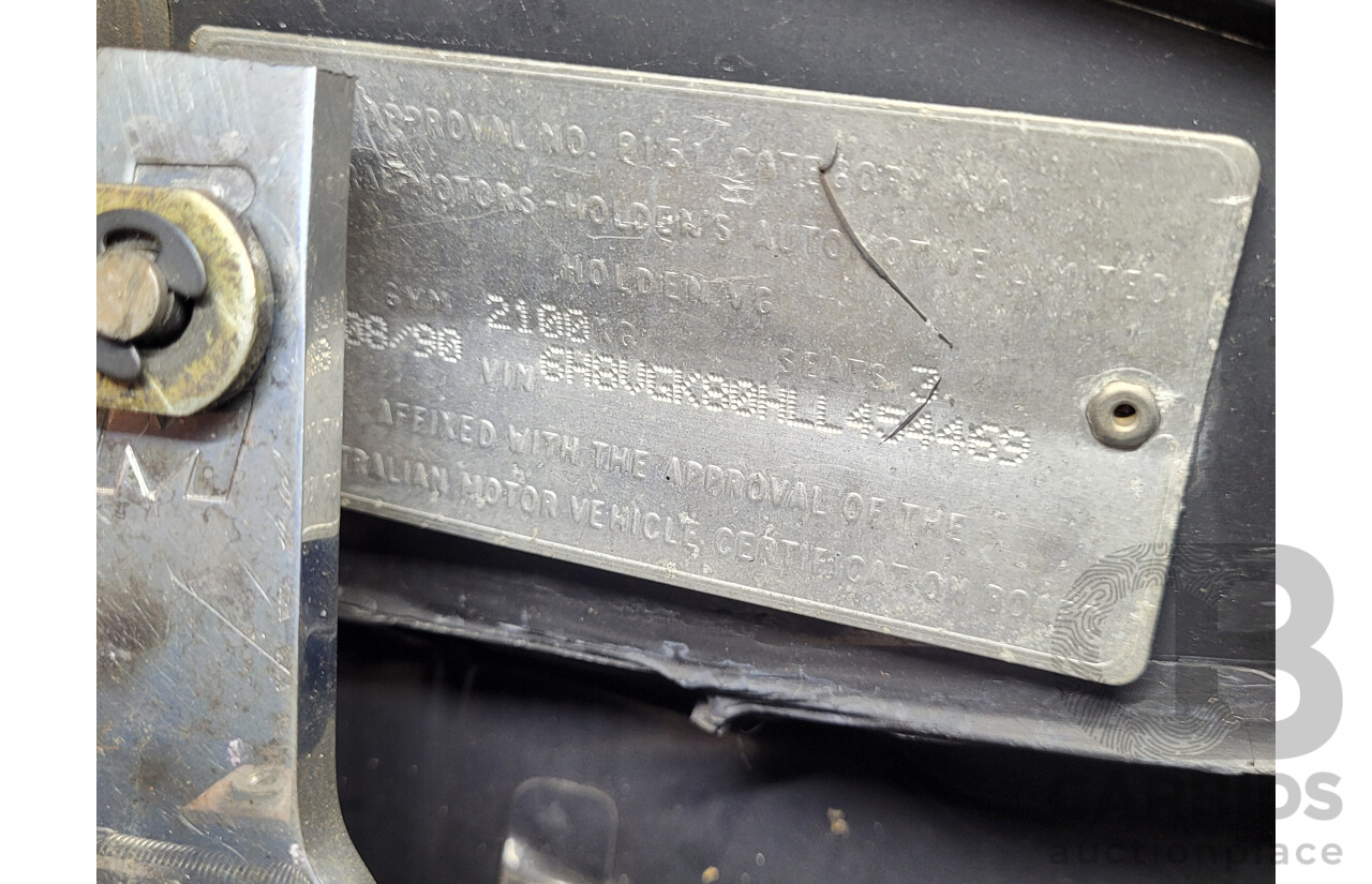 08/1990 Holden Commodore VG 2d Utility White Turbo V8 LS1 5.7L - Modified