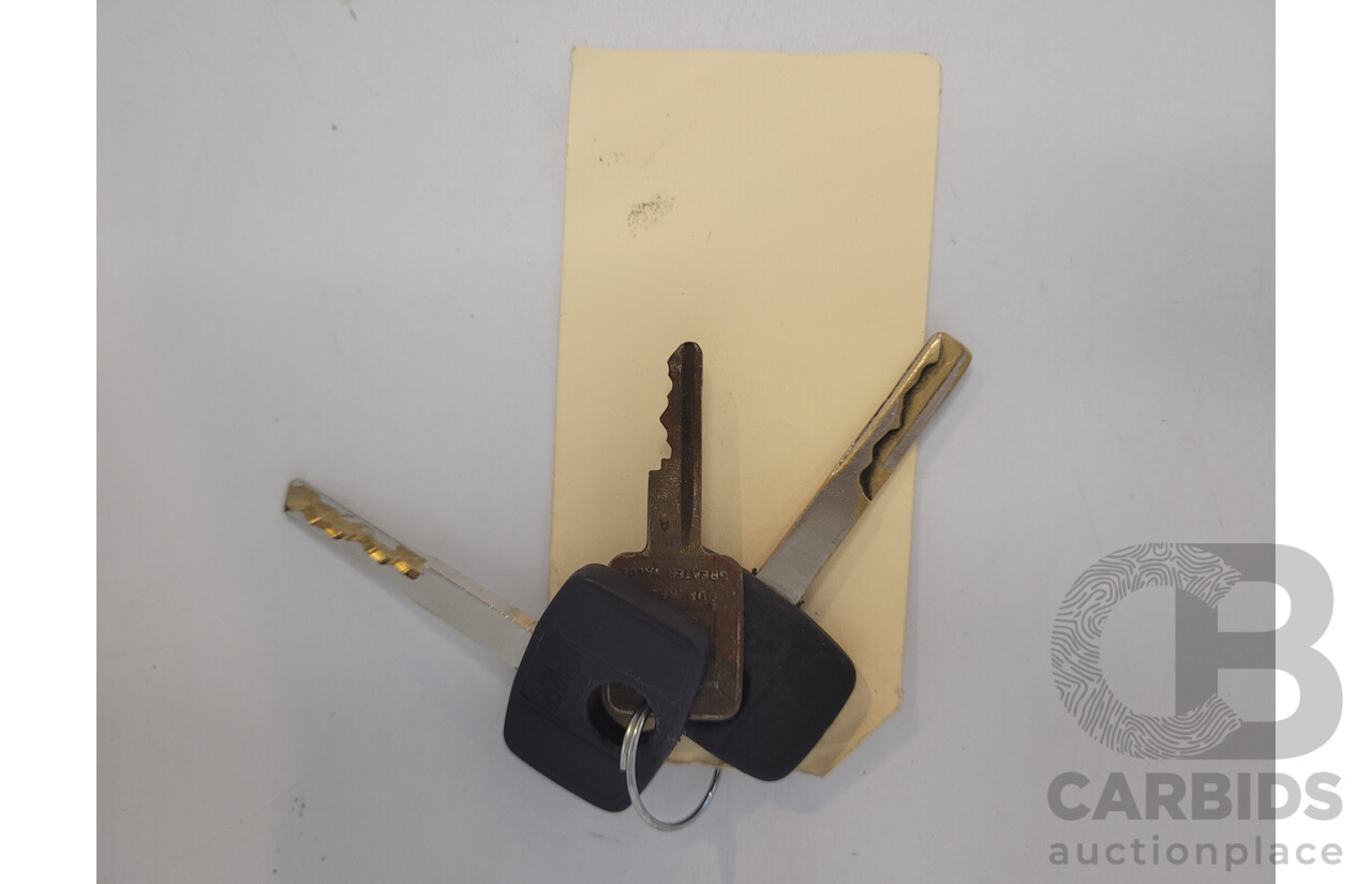 08/1990 Holden Commodore VG 2d Utility White Turbo V8 LS1 5.7L - Modified