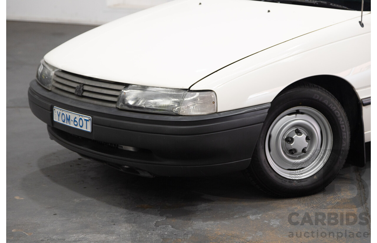 08/1990 Holden Commodore VG 2d Utility White Turbo V8 LS1 5.7L - Modified