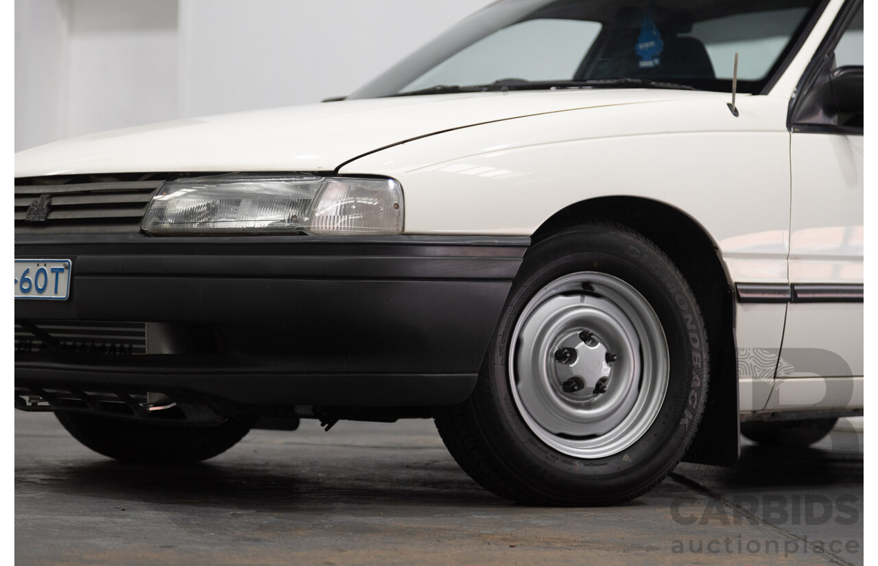 08/1990 Holden Commodore VG 2d Utility White Turbo V8 LS1 5.7L - Modified