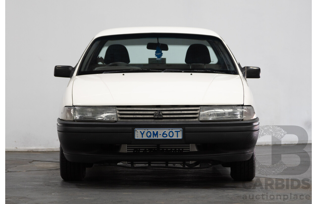 08/1990 Holden Commodore VG 2d Utility White Turbo V8 LS1 5.7L - Modified