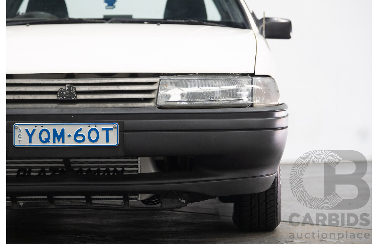 08/1990 Holden Commodore VG 2d Utility White Turbo V8 LS1 5.7L - Modified