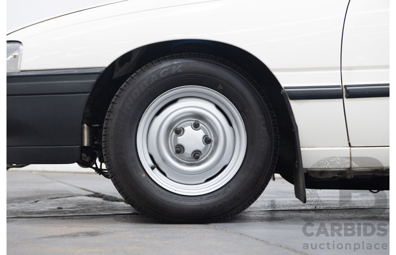 08/1990 Holden Commodore VG 2d Utility White Turbo V8 LS1 5.7L - Modified