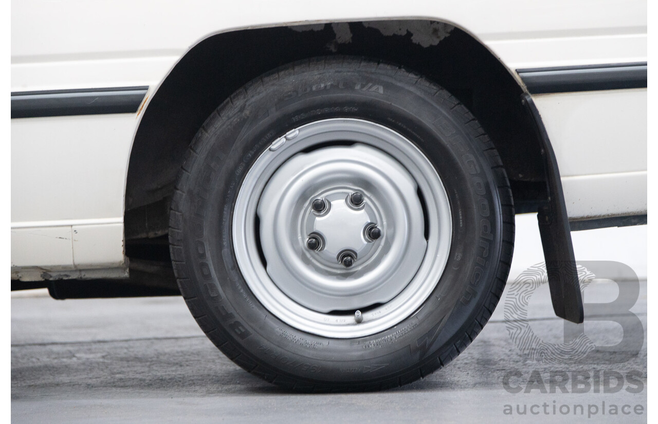 08/1990 Holden Commodore VG 2d Utility White Turbo V8 LS1 5.7L - Modified