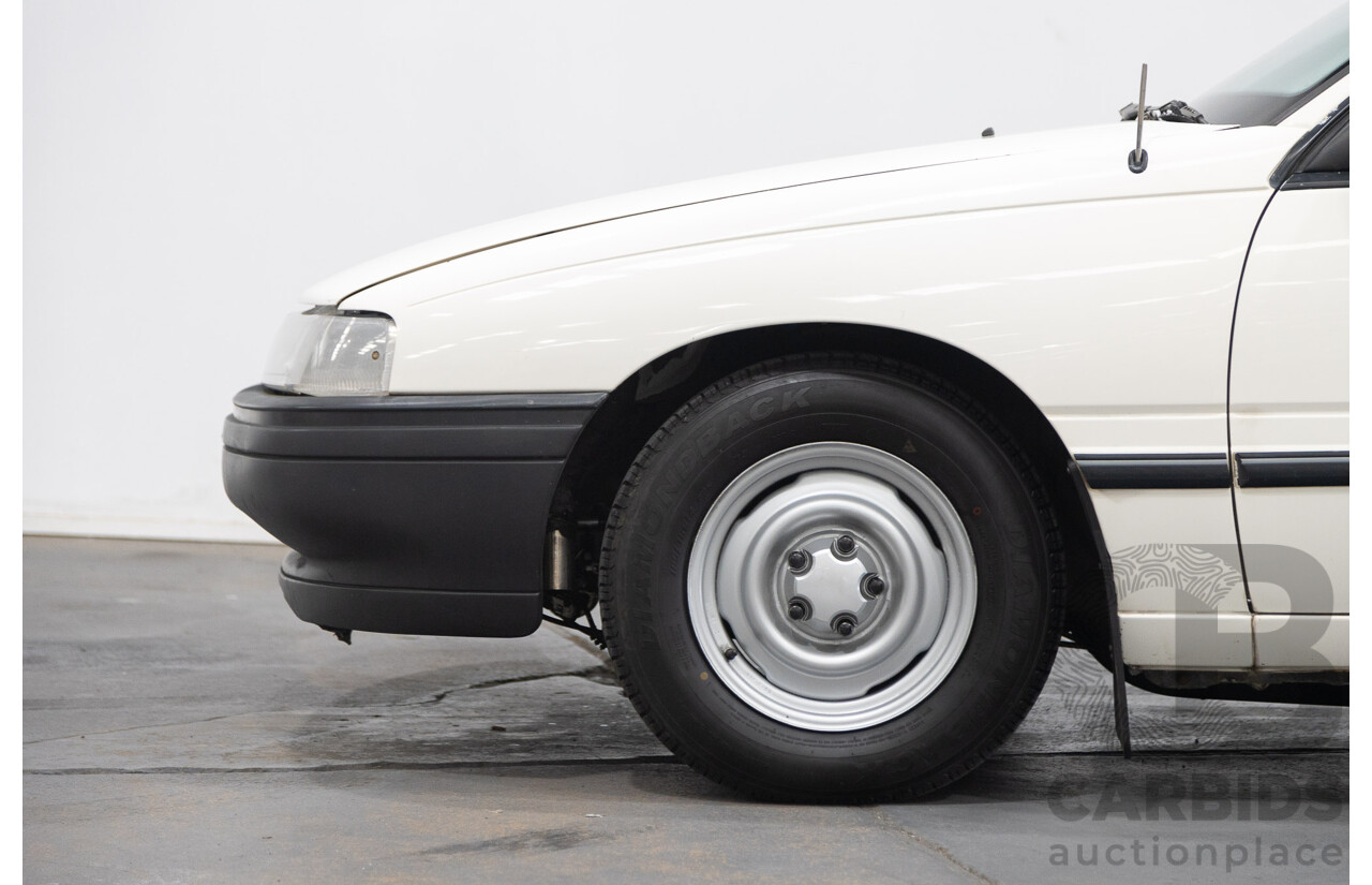 08/1990 Holden Commodore VG 2d Utility White Turbo V8 LS1 5.7L - Modified