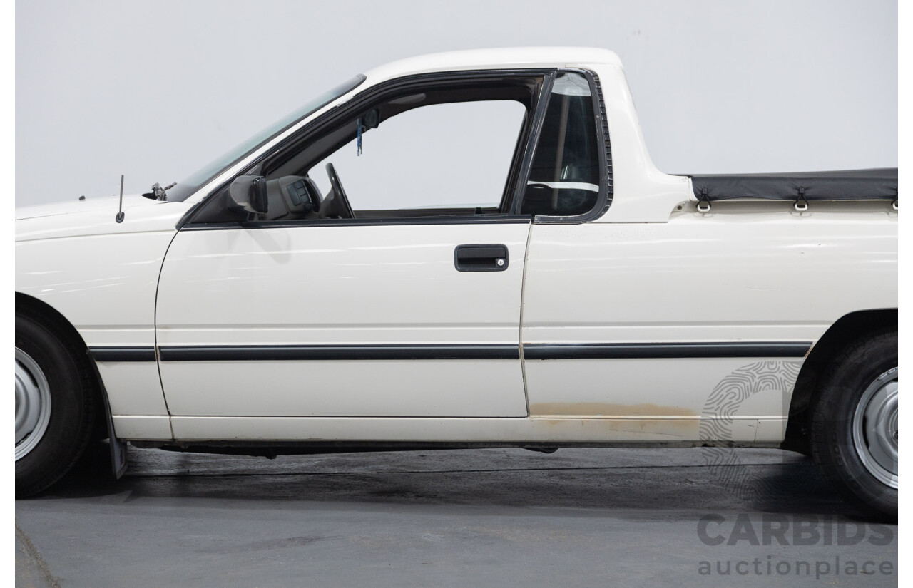 08/1990 Holden Commodore VG 2d Utility White Turbo V8 LS1 5.7L - Modified