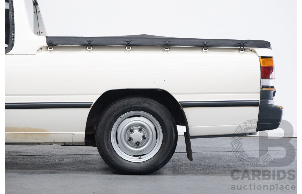 08/1990 Holden Commodore VG 2d Utility White Turbo V8 LS1 5.7L - Modified