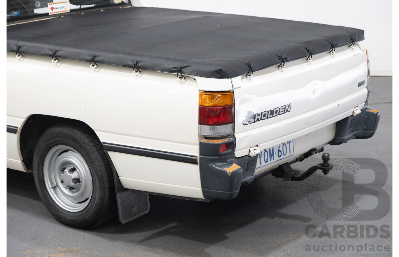 08/1990 Holden Commodore VG 2d Utility White Turbo V8 LS1 5.7L - Modified