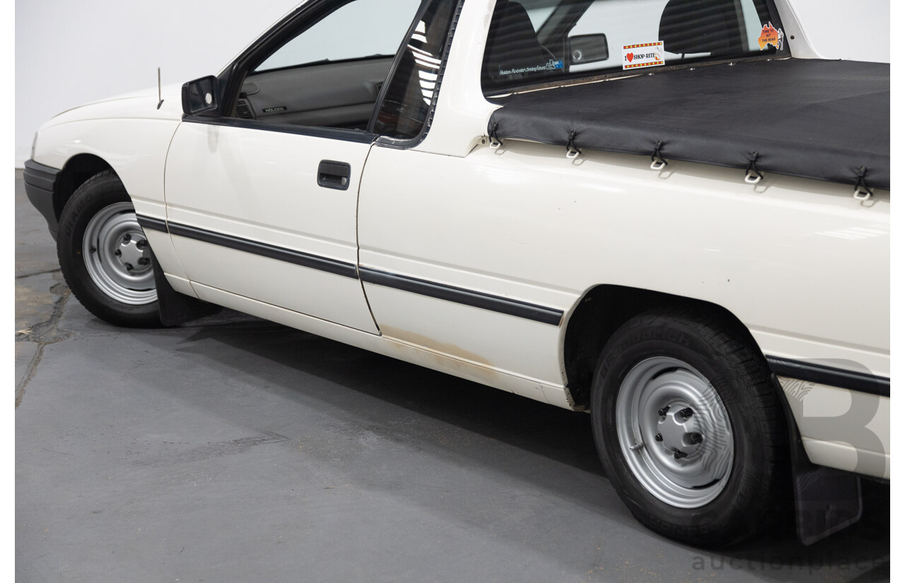 08/1990 Holden Commodore VG 2d Utility White Turbo V8 LS1 5.7L - Modified