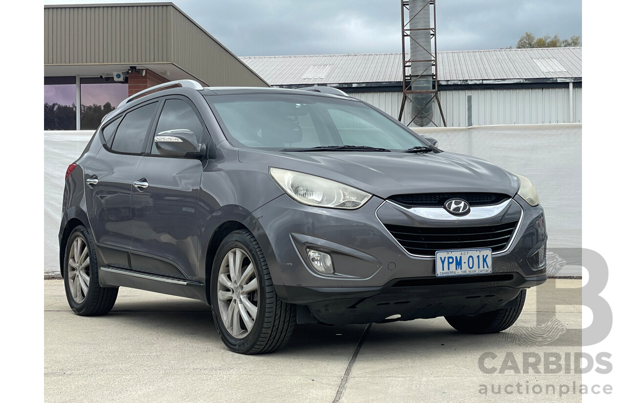 02/12 Hyundai Ix35 HIGHLANDER (AWD) AWD LM MY11 4D Wagon Grey 2.0L