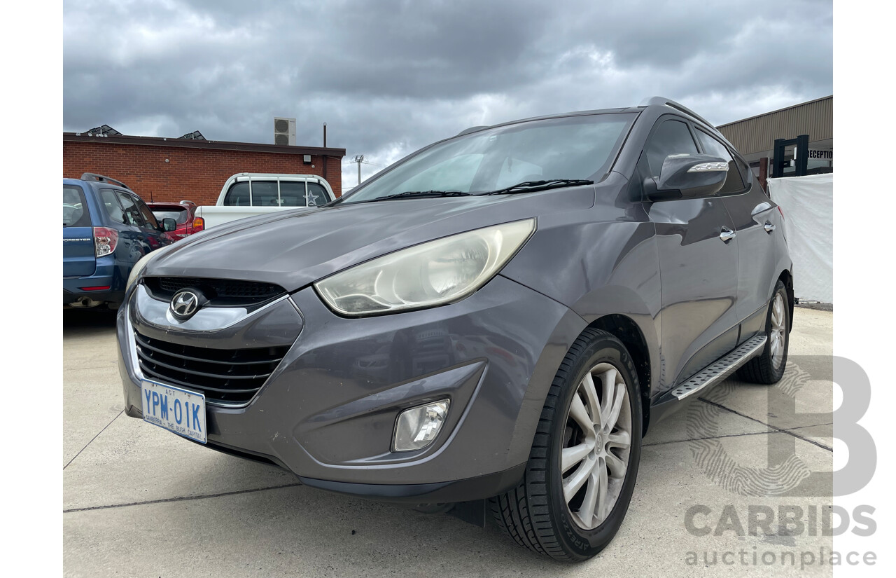 02/12 Hyundai Ix35 HIGHLANDER (AWD) AWD LM MY11 4D Wagon Grey 2.0L