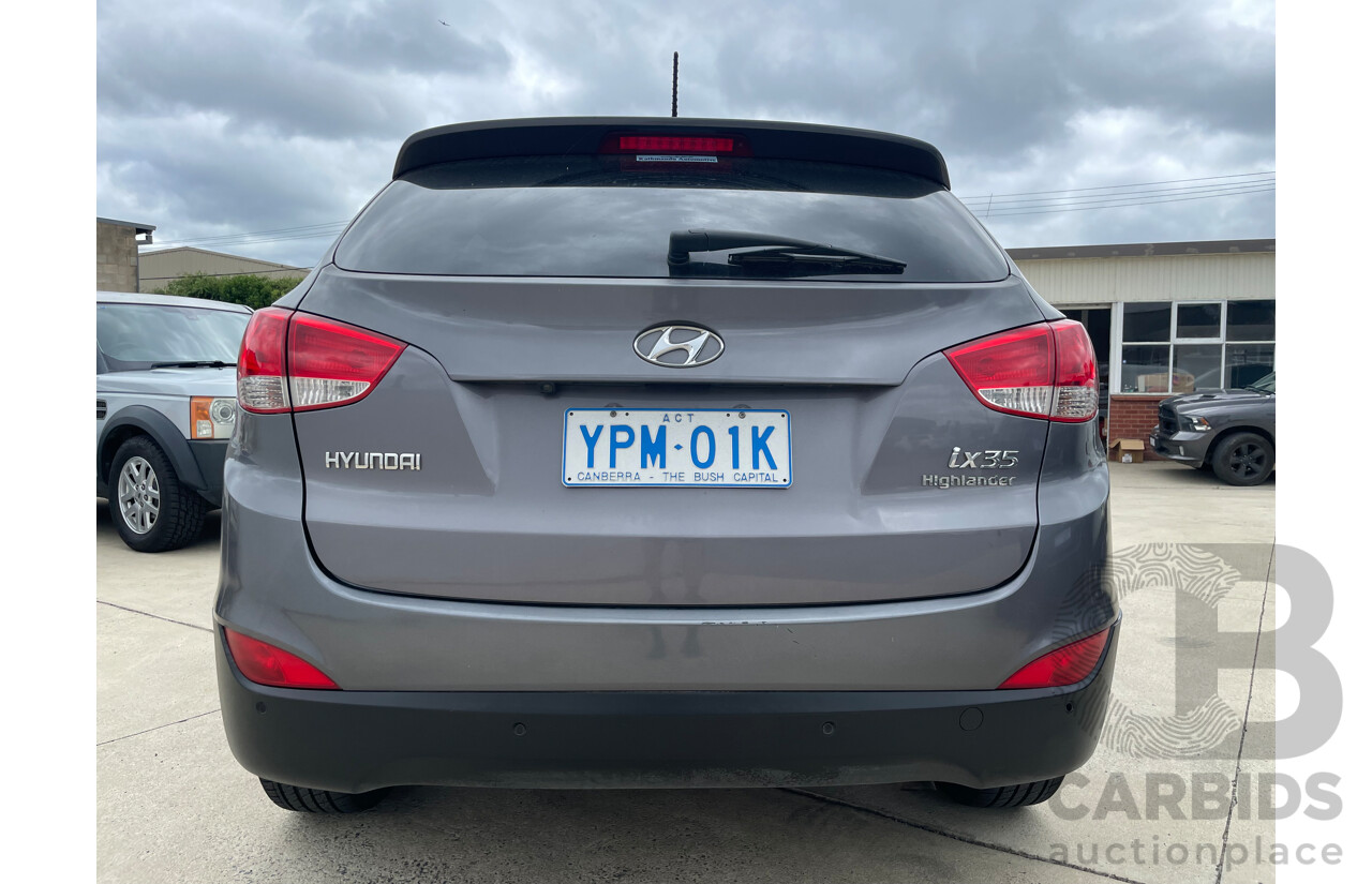 02/12 Hyundai Ix35 HIGHLANDER (AWD) AWD LM MY11 4D Wagon Grey 2.0L