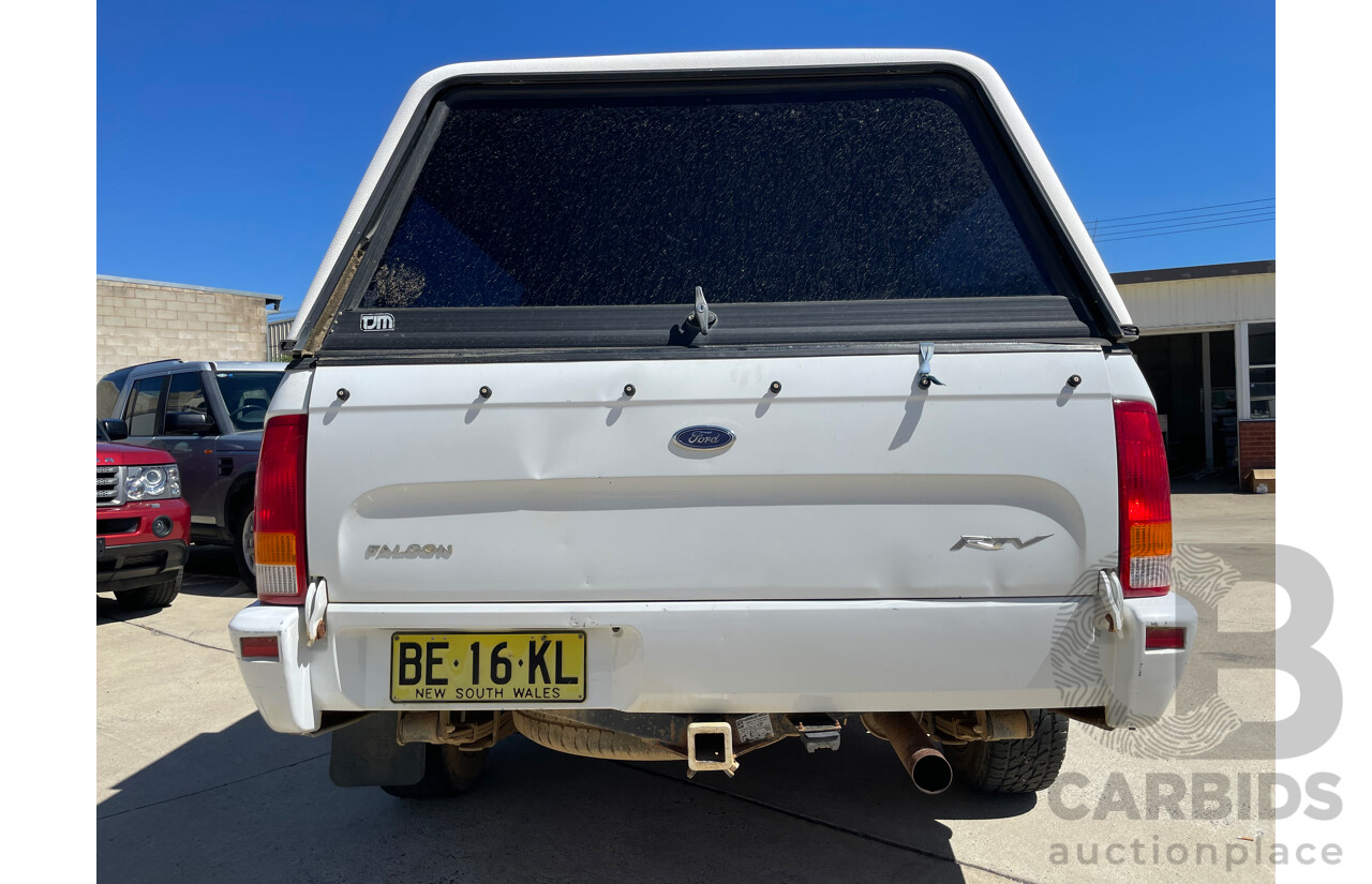 06/06 Ford Falcon RTV RWD BF Utility White 4.0L