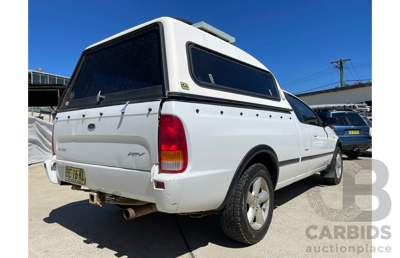 06/06 Ford Falcon RTV RWD BF Utility White 4.0L