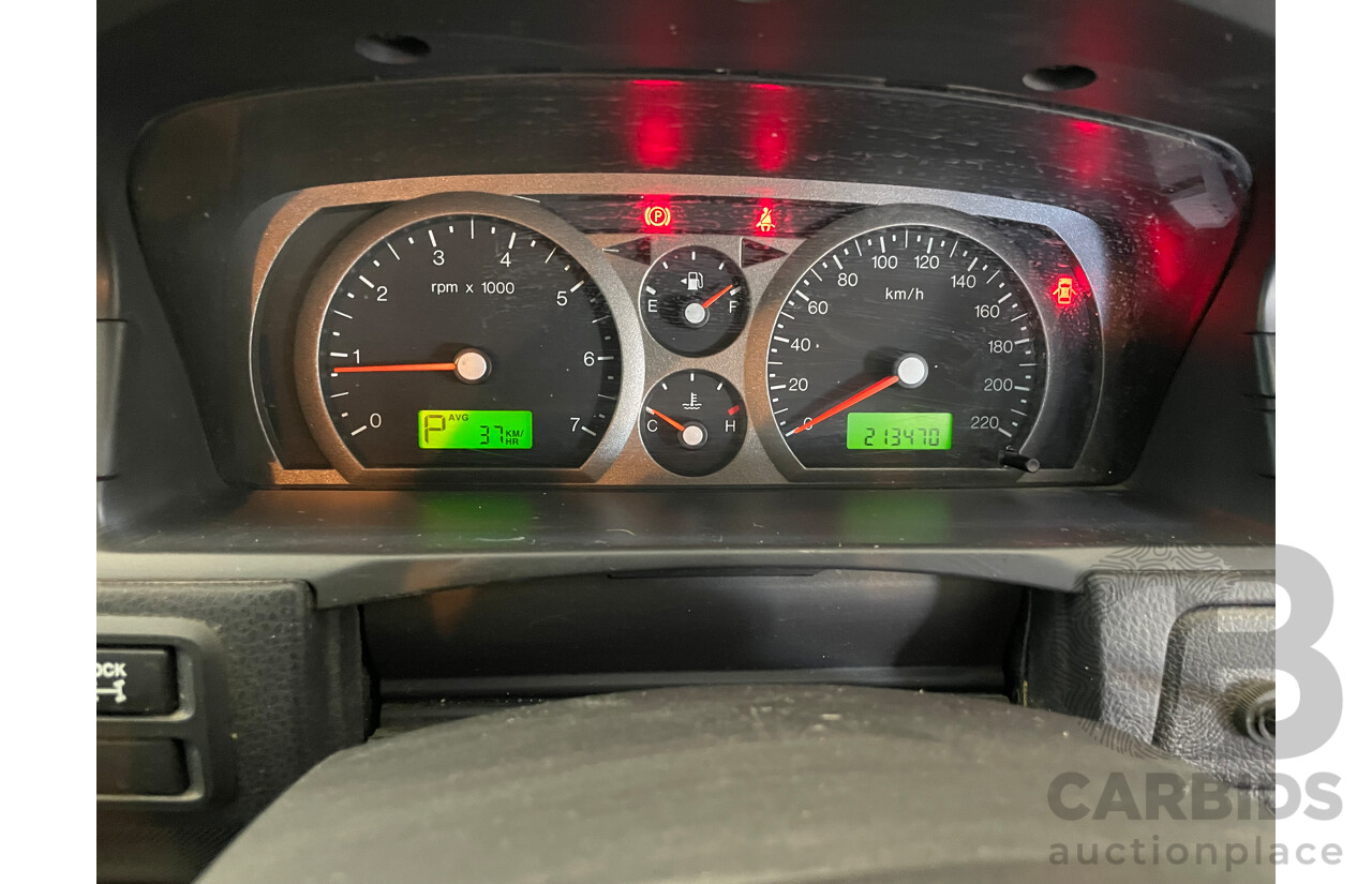 06/06 Ford Falcon RTV RWD BF Utility White 4.0L