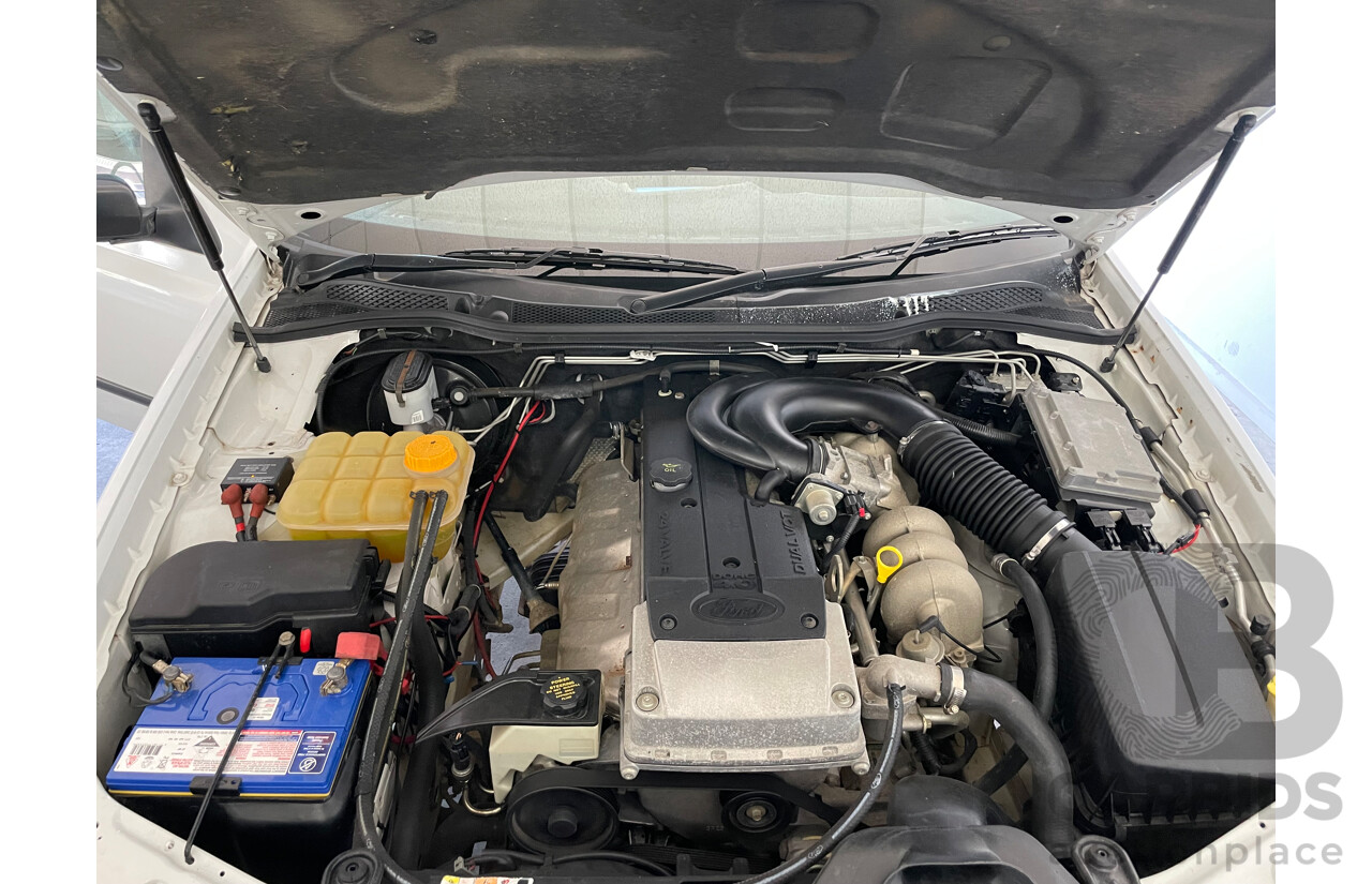 06/06 Ford Falcon RTV RWD BF Utility White 4.0L