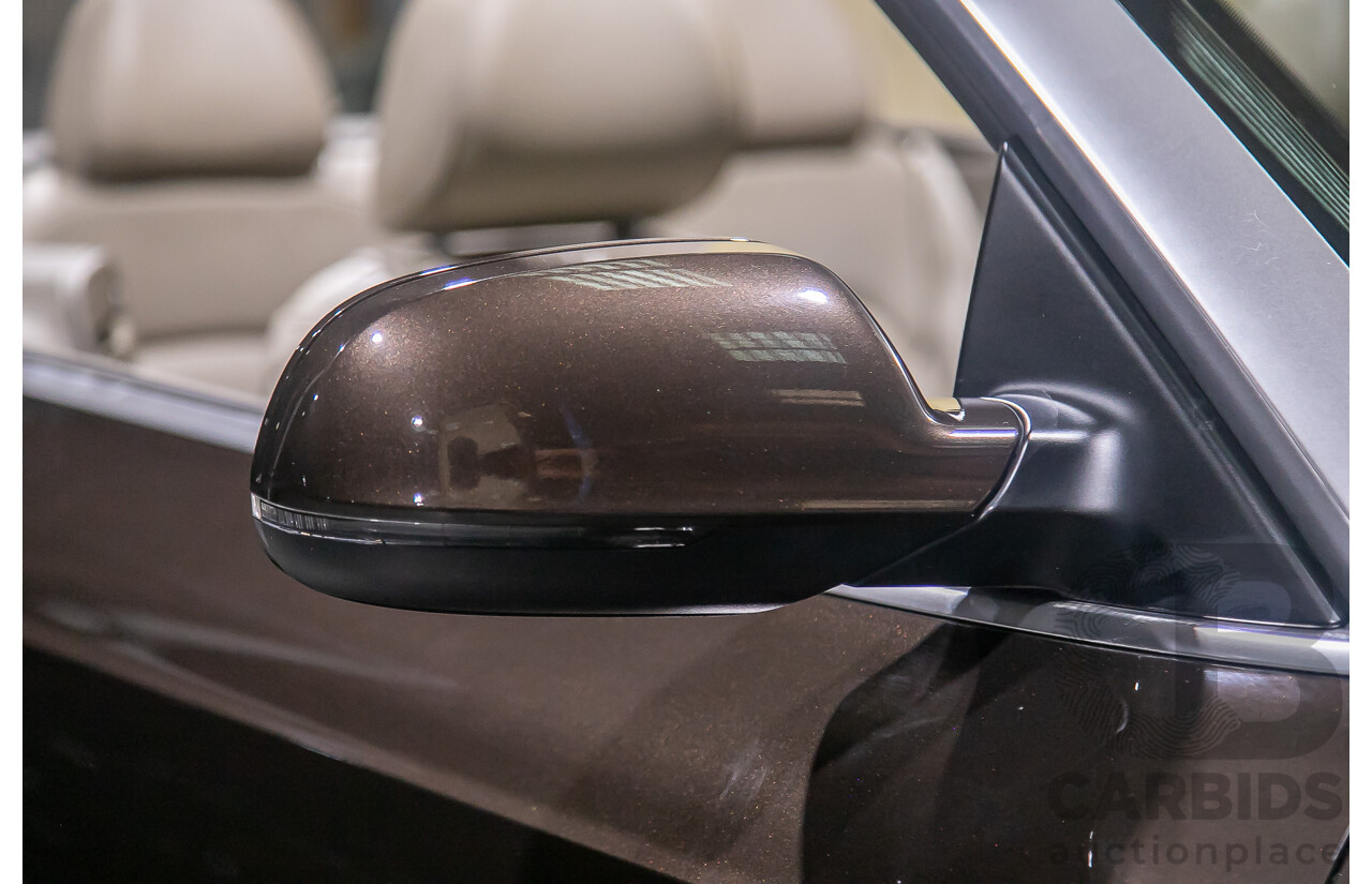 8/2011 Audi A5 2.0 TFSI Quattro (AWD) 8T MY11 2d Cabriolet Metallic Brown Turbo 2.0L