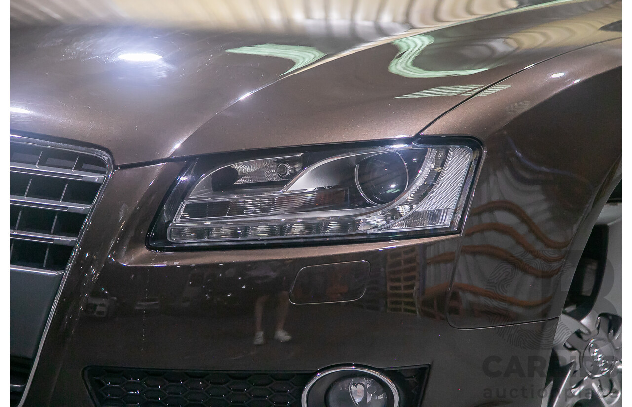 8/2011 Audi A5 2.0 TFSI Quattro (AWD) 8T MY11 2d Cabriolet Metallic Brown Turbo 2.0L