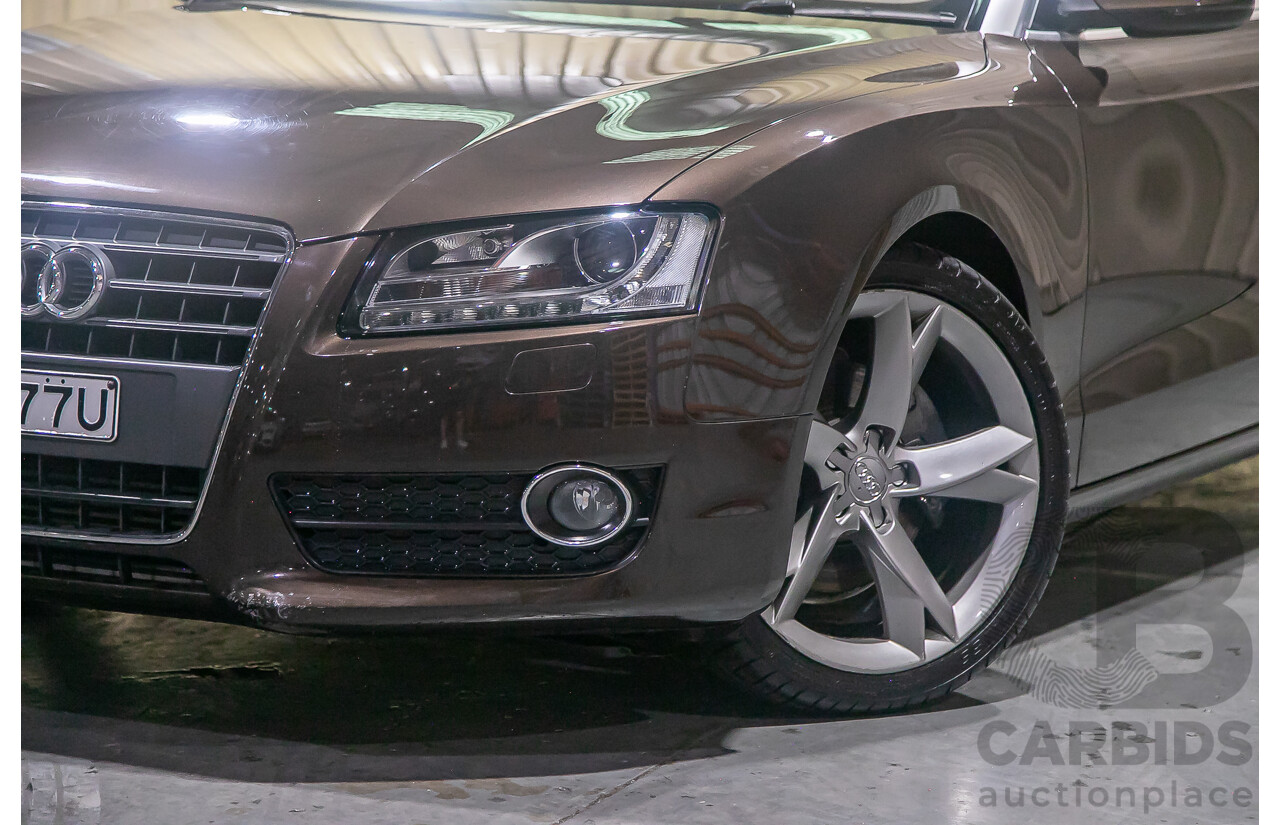 8/2011 Audi A5 2.0 TFSI Quattro (AWD) 8T MY11 2d Cabriolet Metallic Brown Turbo 2.0L