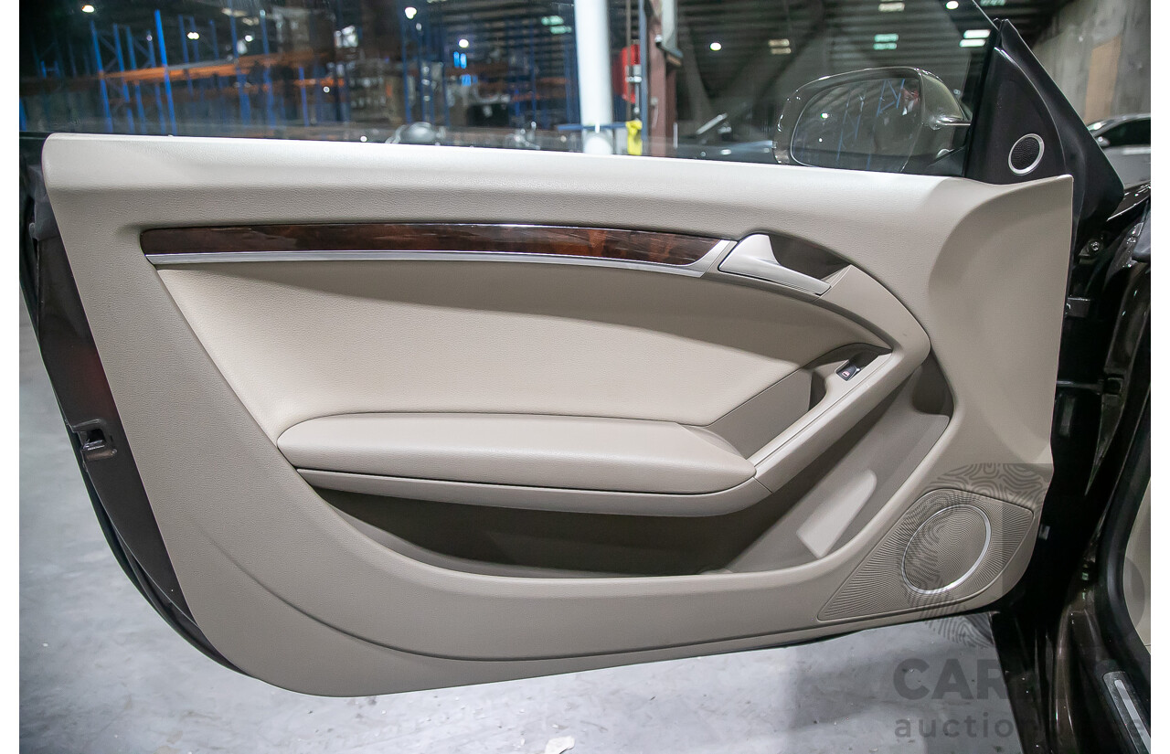 8/2011 Audi A5 2.0 TFSI Quattro (AWD) 8T MY11 2d Cabriolet Metallic Brown Turbo 2.0L